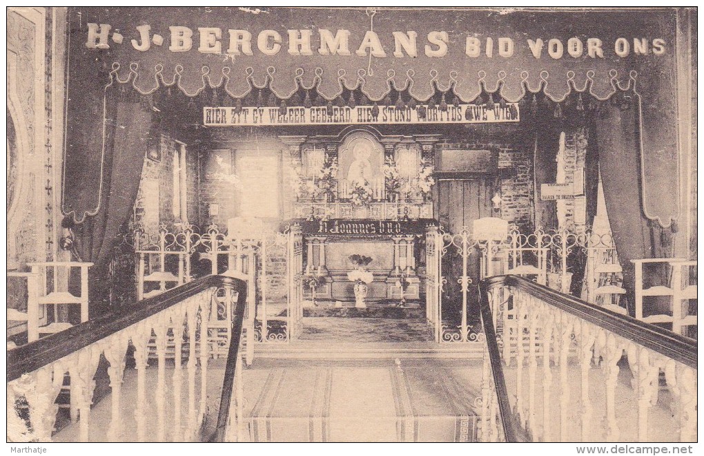 Diest - Geboortekamer Van Den H.J. Berchmans-Intérieur De La Chapelle - Bid Voor Ons - Diest