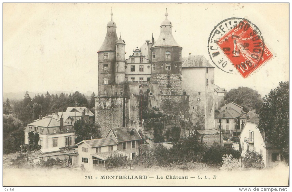 25 - MONTBELIARD - Le Château - Montbéliard