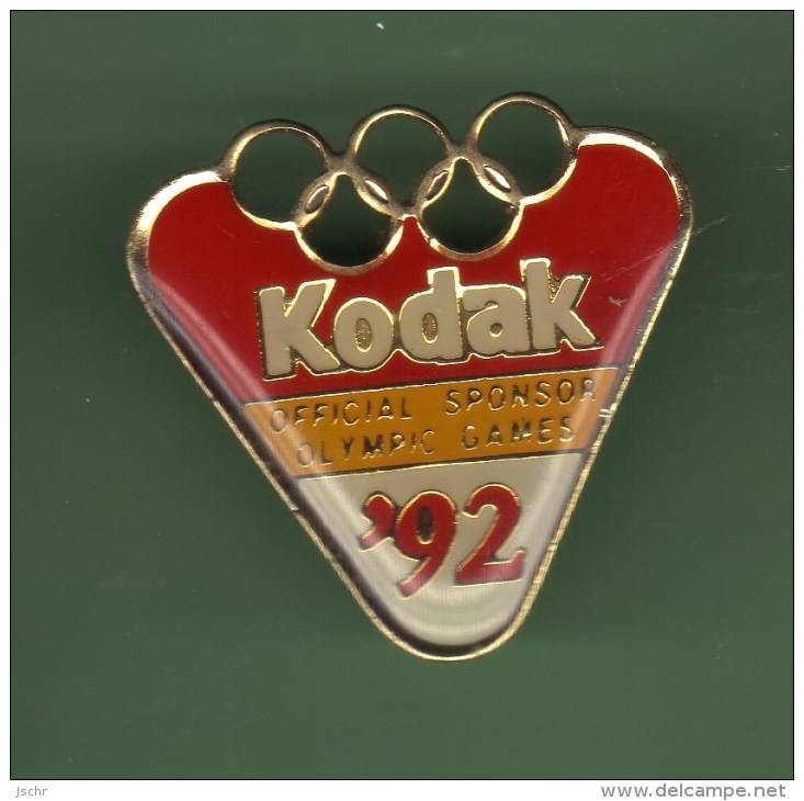 KODAK *** OFFICIAL SPONSOR OLYMPIC GAMES 1992 *** (1067) - Fotografia