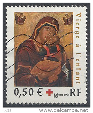 2004 - N° 3717 : "Vierge à L´Enfant", Icône De L´Ecole Crétoise (fin XVe Siècle) - Gebraucht