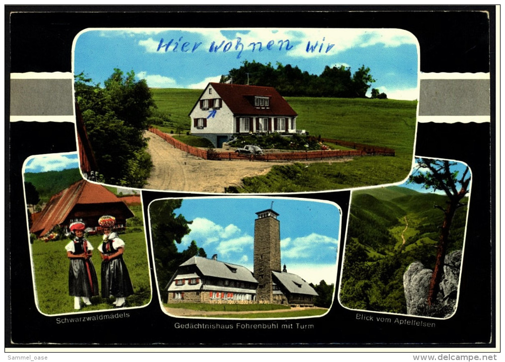 Fohrenbühl / Schwarzwald  -  Haus Langwies  -  Mehrbild-Ansichtskarte Ca. 1971    (5277) - Rottweil