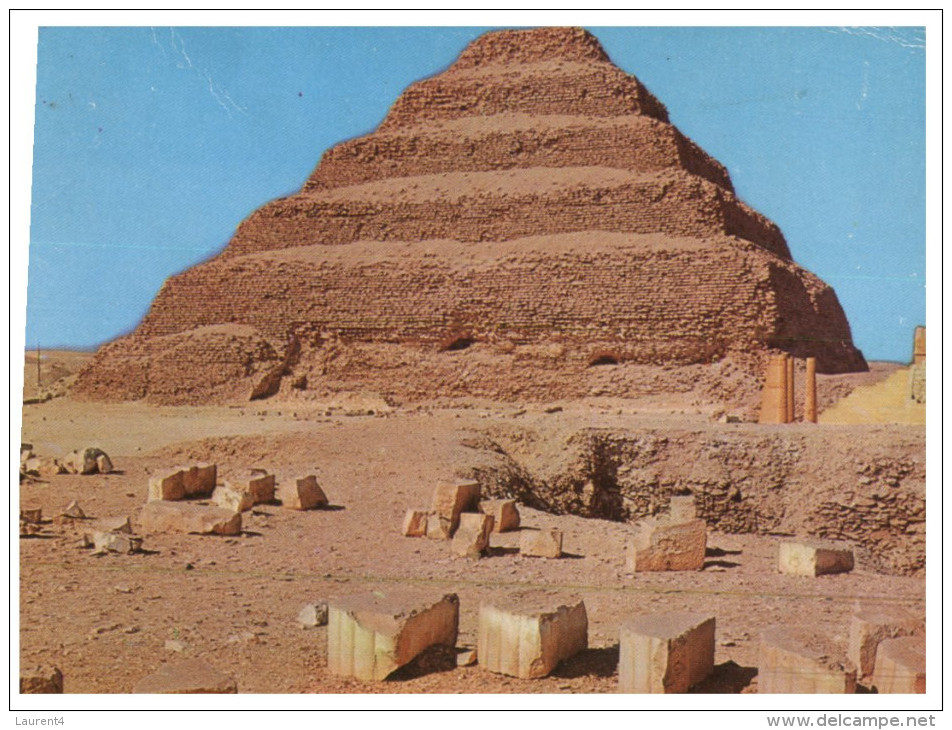 (739) Egpyt - Pyramid Of King Zoser - Pyramiden