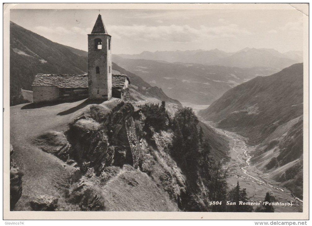 SVIZZERA - SAN ROMERIO - (POSCHIAVO).....Z - Poschiavo