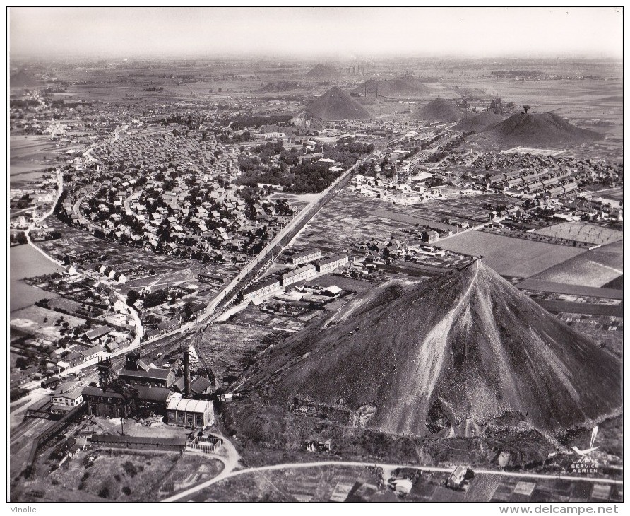 Réf : GF 16 - 048  : VUE AERIENNE ILLUSTRATION PEDAGOGIQUE PHOTOGRAPHIE EDITION LAPIE NOEUX LES MINES - Noeux Les Mines