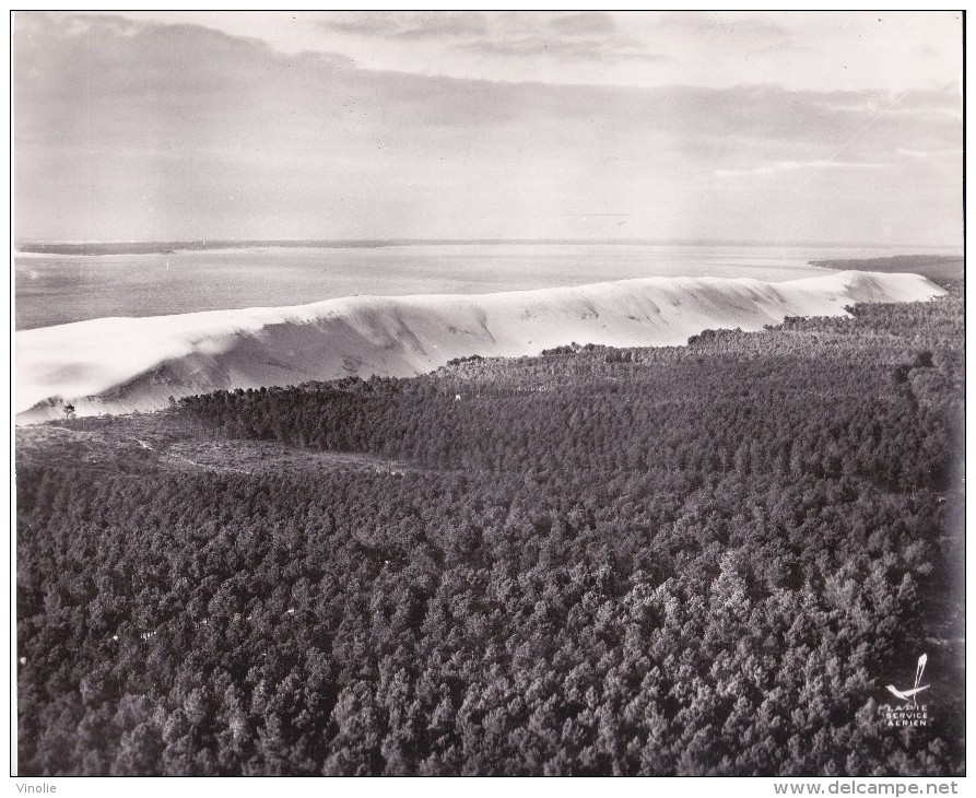 Réf : GF 16 - 062  : VUE AERIENNE ILLUSTRATION PEDAGOGIQUE PHOTOGRAPHIE EDITION LAPIE DUNE DU PYLA - Autres & Non Classés