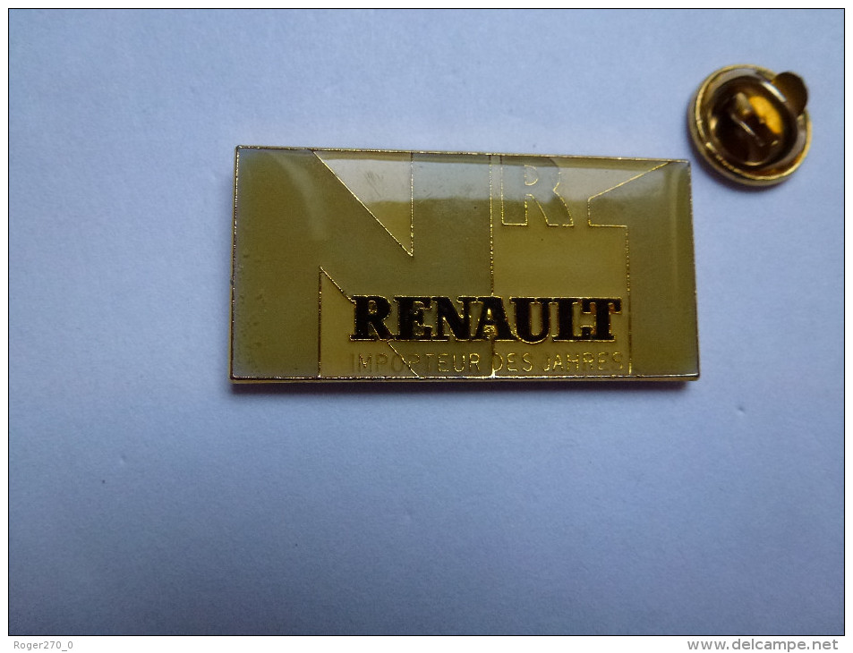 Beau Pin´s , Auto Renault , Importeur Des Jahres - Renault