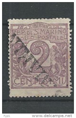 1903 USED San Marino - Oblitérés