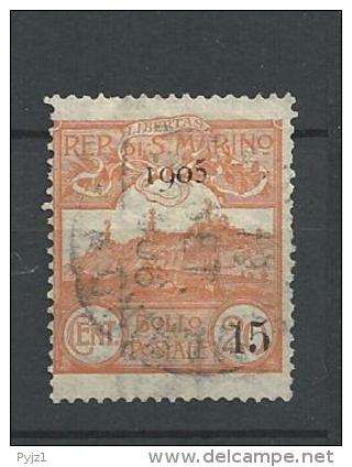 1905 USED San Marino - Usados