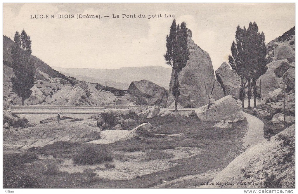 Luc En Dios Le Pont Du Petit Lac - Luc-en-Diois