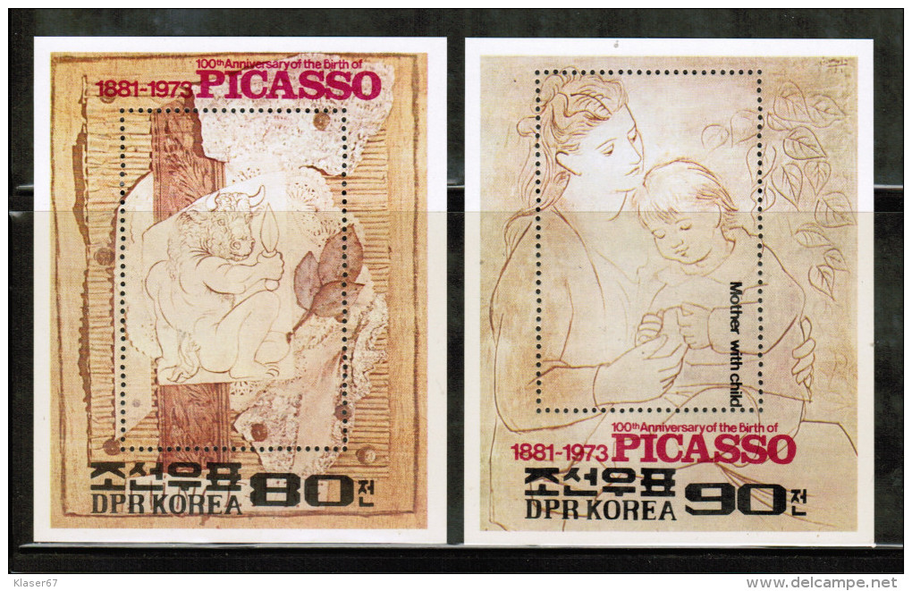 KP 1982 MI BL 110-111 ** UNUSED - Korea, North