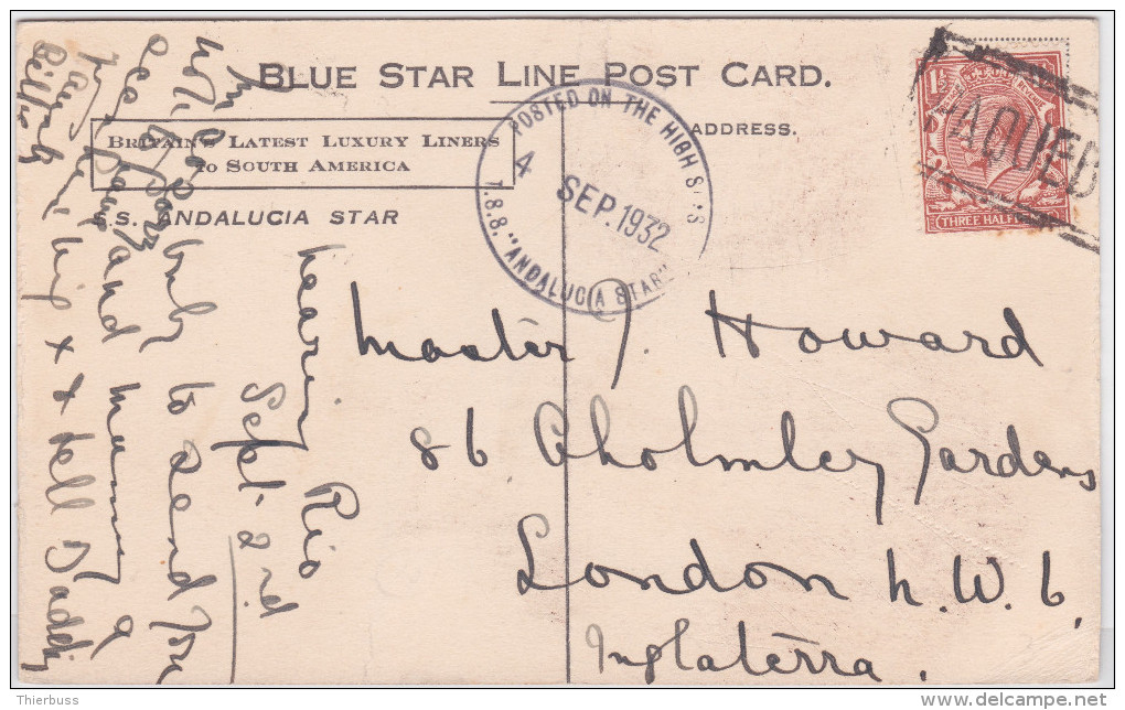 Liverpool 26 Edward VII Nova Scotia Canada 1904 Per SS Baltic White Star Line - Storia Postale