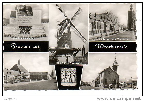 Westkapelle  Veere  Multi View Oa Molen Vuurtoren Groeten Uit - Westkapelle