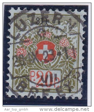 Heimat LU LUZERN 1923-09-28 Rasierklingen Stempel Auf Portofreiheit Kl#311 Zu#7A Ferien Versorgung Würzenalp - Vrijstelling Van Portkosten