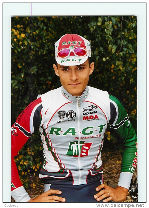 Sylvain CALZATI  . Lire Descriptif. 2 Scans. Cyclisme. RAGT - Ciclismo