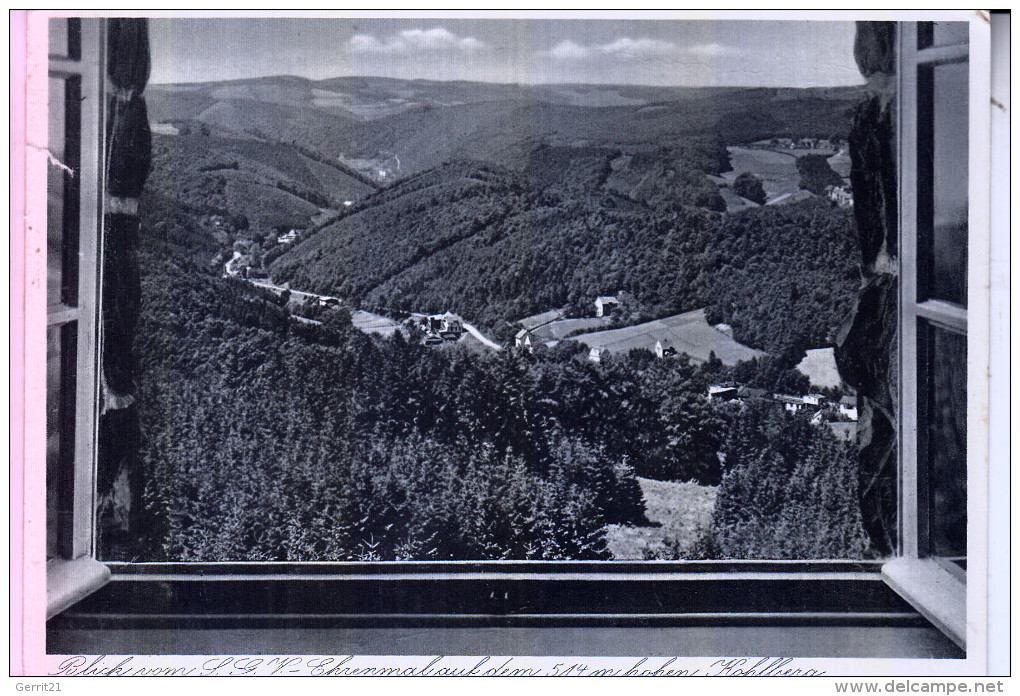 5990 ALTENA - DAHLE, Blick V. Ehrenmal, Kl. Randmangel - Altena