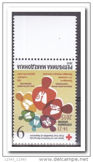 Macedonië 2015, Postfris MNH, Red Cross - Noord-Macedonië
