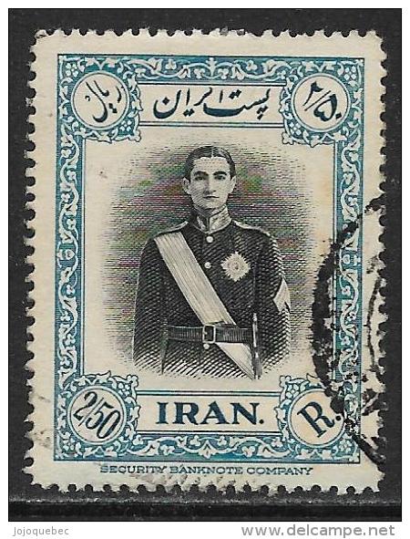 La Perse Oblitérér, PERSIA, USED, MOHAMMED RIZA PAHLAVI ARMY OFFICER CADET, 1950 - Iran