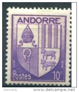 ANDORRE : Y&T*  N° 93 - Unused Stamps