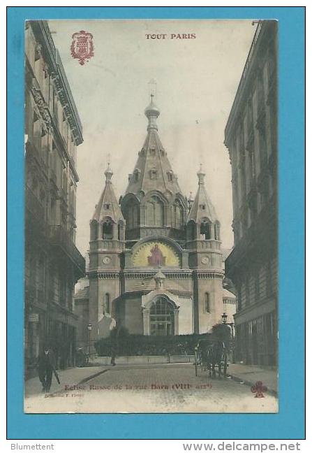 CPA TOUT PARIS - Eglise Russe De La Rue Daru (VIIIème)-  Collection FLEURY - Distretto: 08