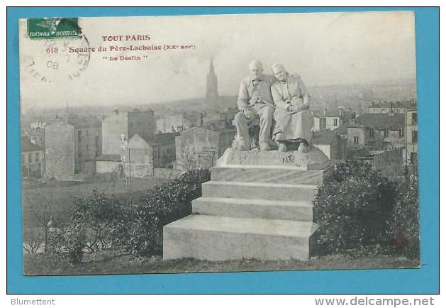 CPA 613 TOUT PARIS - Square Du Père-Lachaise - Le Déclin - (XXème) -  Collection FLEURY - Distretto: 20