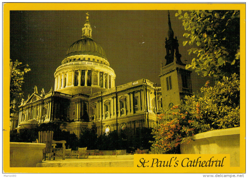 LONDON  ST. PAUL'S  CATHEDRAL        (VIAGGIATA) - St. Paul's Cathedral