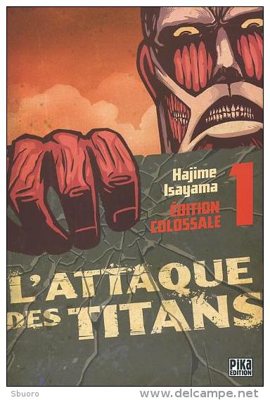 L'attaque Des Titans - Edition Colossale T1 - Hajime Isayama - Mangas Versione Francese