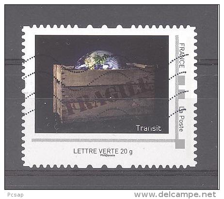 France Collector Oblitéré (CPO21, Agissons Pour Le Climat - Transit) (lignes Ondulées) - Collectors