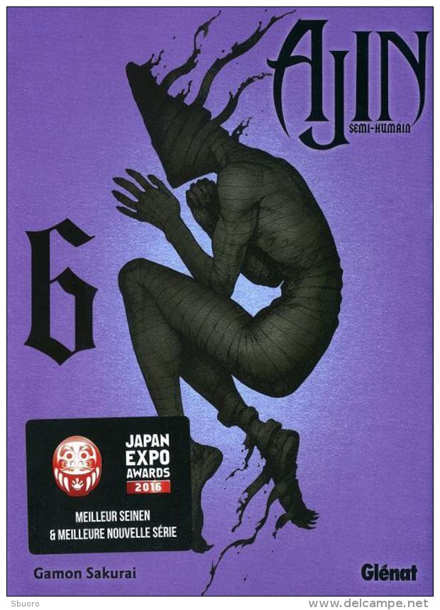 Ajin Semi-humain Tomes 1 à 6 - Voir 6 Images - Par Tsuina Miura Et Gamon Sakurai - Attention : Lire Description - Mangas Version Francesa
