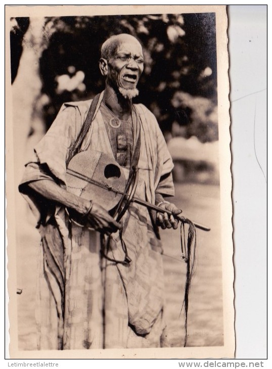 ⭐ Niger - Carte Photo - CP - Griot Haoussa - Collection G. LABITTE ⭐ - Niger