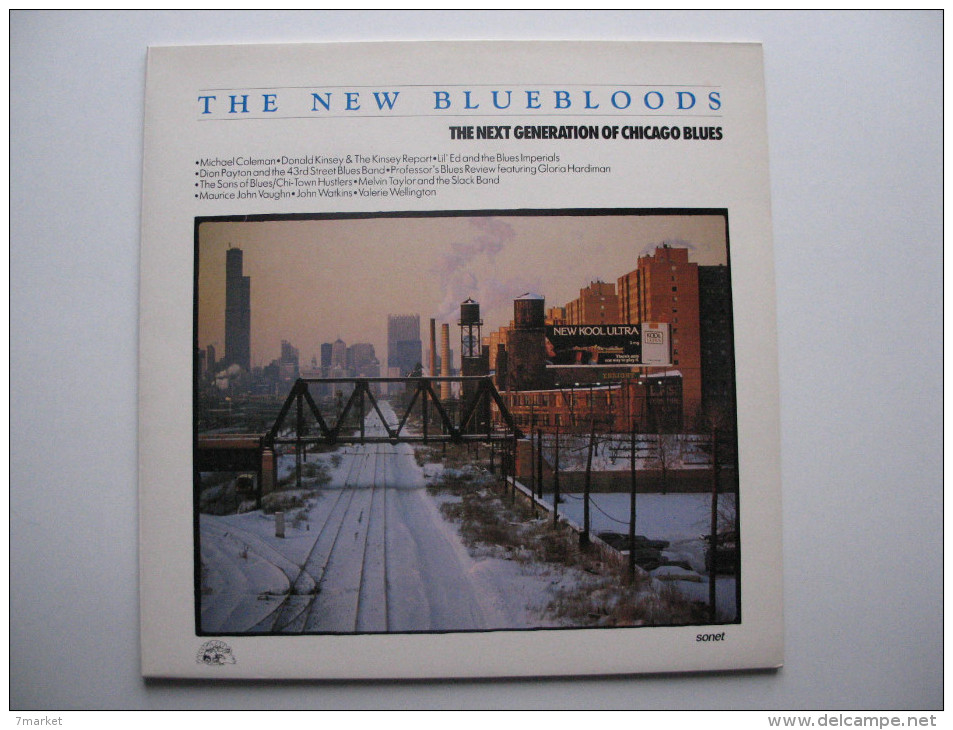 LP/  The New Bluebloods - The Next Generation Of Chicago Blues - Blues