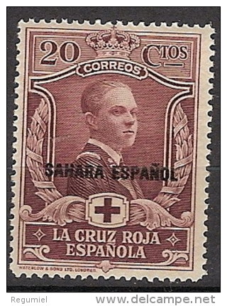 Sahara 016 * Cruz Roja 1926. Charnela - Sahara Espagnol