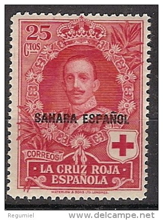 Sahara 017 * Cruz Roja 1926. Charnela - Spanische Sahara