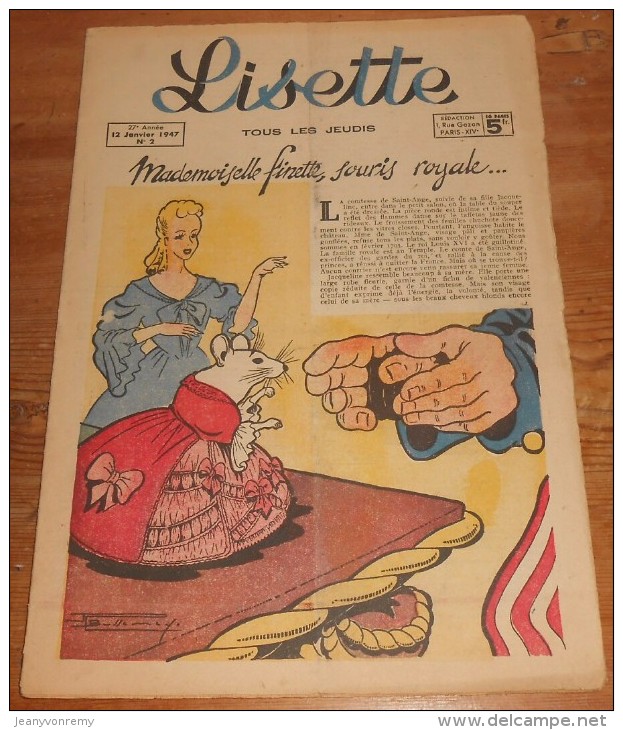 Lisette. N°2. 12 Janvier 1947. - Lisette