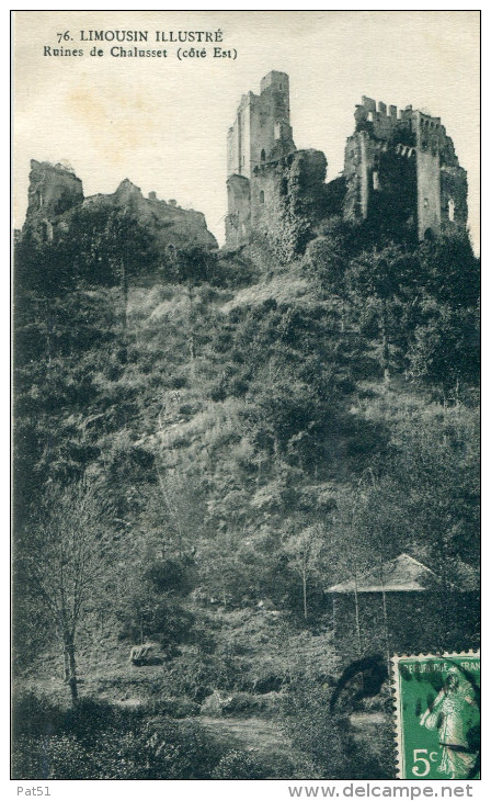 87 -  Ruines De Chalusset - Chalus