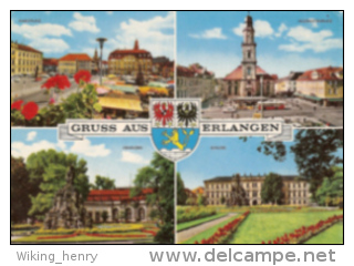 Erlangen - Mehrbildkarte 9 - Erlangen
