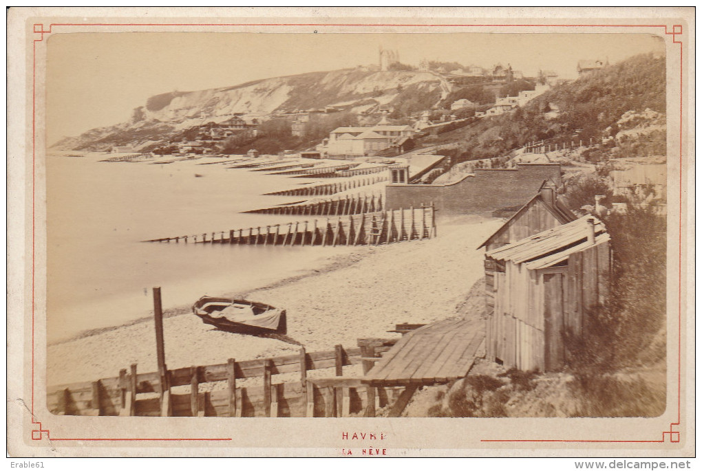 PHOTO 19 Eme LE HAVRE LA HEVE Phot LEPETIT TROUVILLE - Anciennes (Av. 1900)