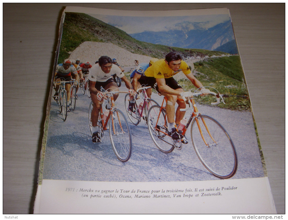 CYCLISME COUPURE LIVRE COULEUR MERCKX LUIS OCANA Au Dos VAN IMPE ZOETEMELK - Sport