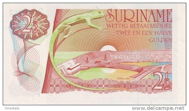 SURINAME P. 119a 2 1/2 G 1985 UNC - Surinam