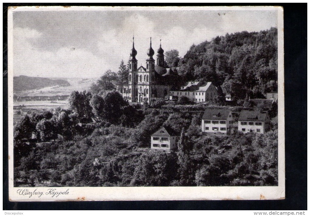 N1872 WUERZBURG, BAYER - KAPPELLE - Chiesa, Eglise, Church - Nr DT212 AUFNAHME U. VERLAG A. OHMAYER - Wuerzburg