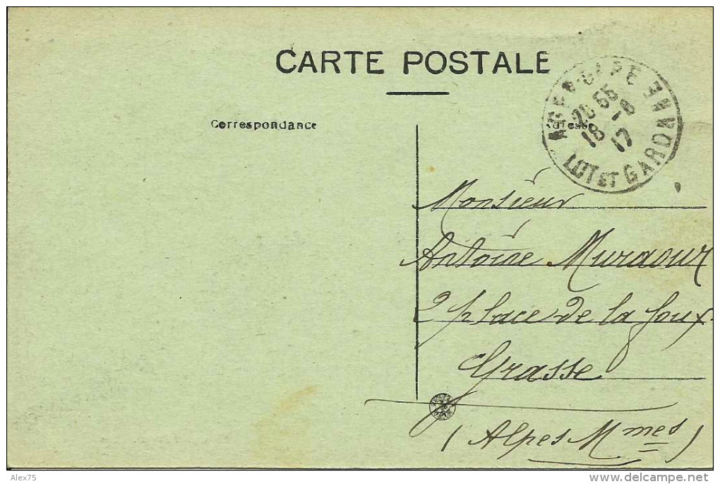 AGEN -- PLACE DE L´HÔTEL DE VILLE, MUSÉE ET THÉATRE DUCOURNEAU -- 1917 -- - Agen
