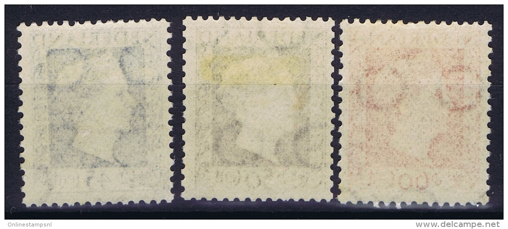 Nederland: NVPH Nr 487 - 489  MH/*  1948 - Nuovi