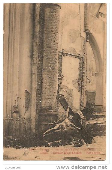 LOO. RUINES.  INTERIEUR DE L´ EGLISE. LE CHRIST. / CHOCOLAT SPRIET - Lo-Reninge