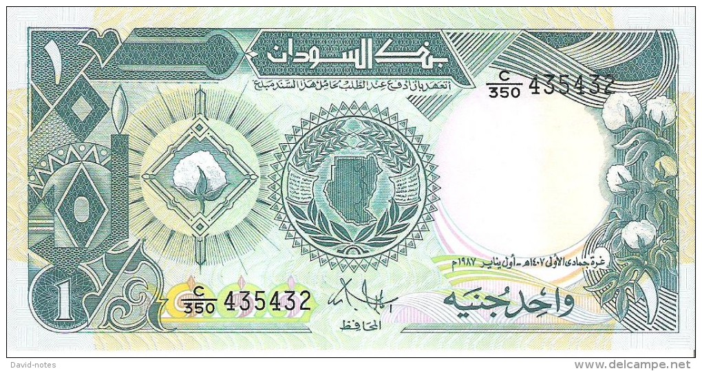 Sudan - Pick 39 - 1 Pound 1987 - Unc - Sudan