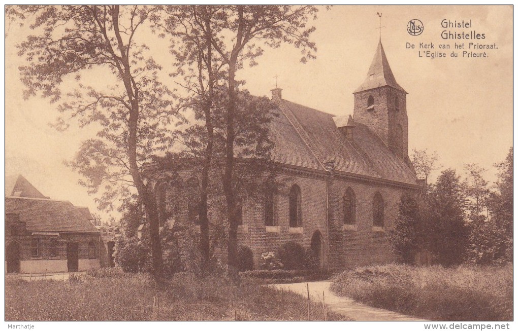 Ghistel - Ghistelles - De Kerk Van Het Prioraat - L´Eglise Du Prieuré - 1929 - Gistel