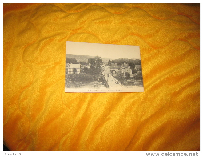 CARTE POSTALE ANCIENNE NON CIRCULEE DATE ?. / BAR SUR SEINE.- PANORAMA DU FAUBOURG DE LA GARE. - Bar-sur-Seine