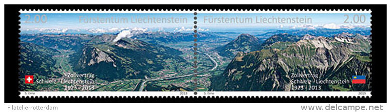 Liechtenstein - Postfris / MNH - Complete Set Verdrag Met Zwitserland 2013 - Nuevos