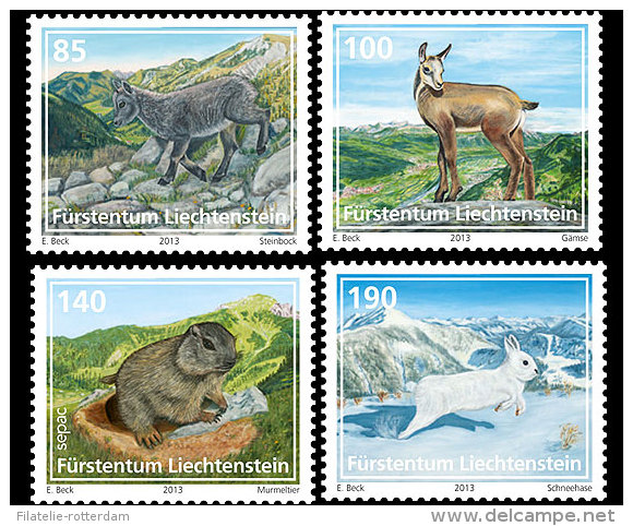 Liechtenstein - Postfris / MNH - Complete Set Jonge Dieren In De Regio 2013 - Neufs