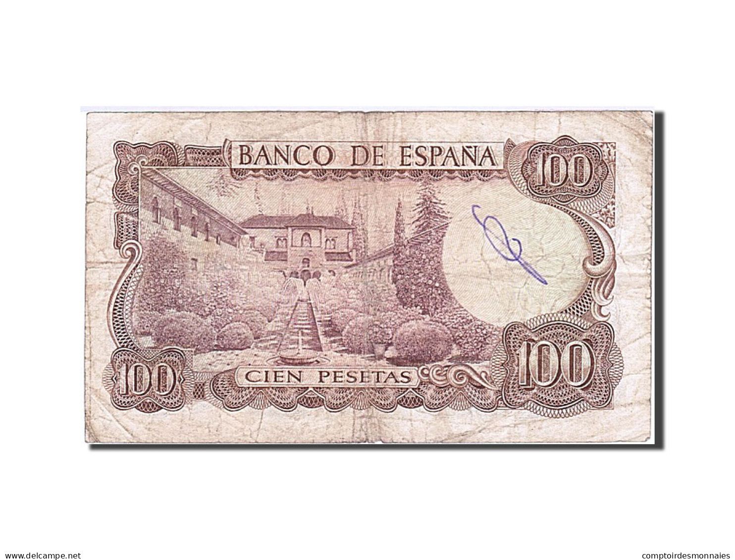 Billet, Espagne, 100 Pesetas, 1970-1971, 1970-11-17, KM:152a, B+ - 100 Pesetas