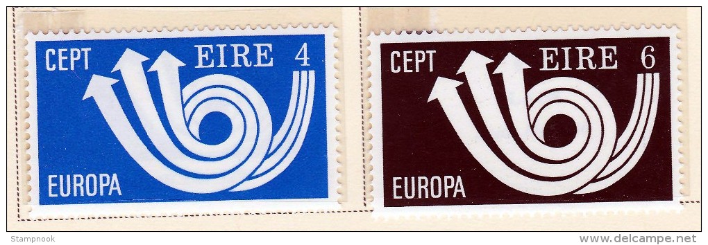 Ireland Scott  320-21 Europa '73 Mint NH VF   CV  5.25 - Neufs