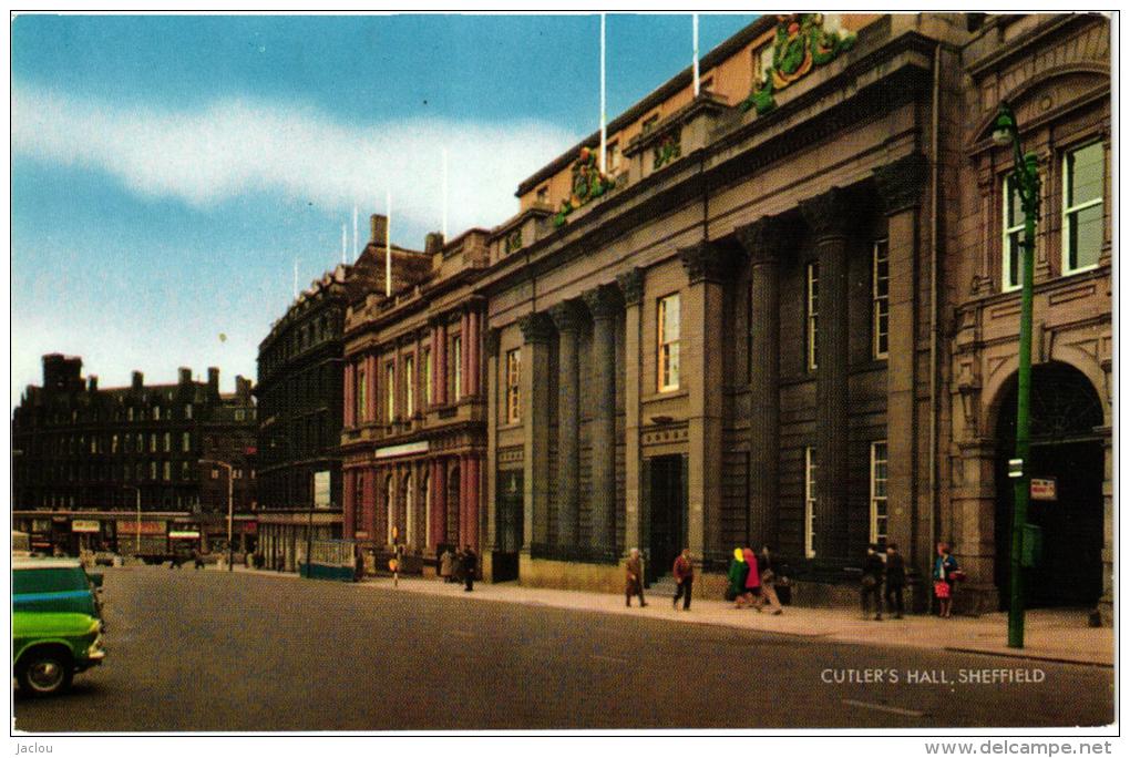 CUTLER'S HALL SHEFFIELD ,COULEUR REF 45574 - Sheffield